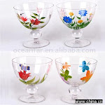 Vẽ trên cốc thủy tinh