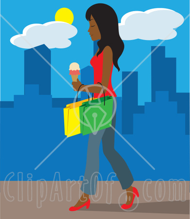 cooperation clipart. clip art woman shopping. clip