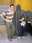 Con mi amigo guía del Zoo de La Plata