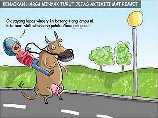 gambar kartun lembu