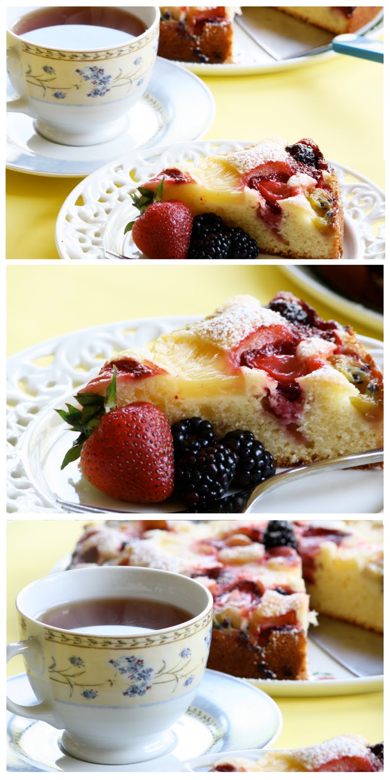 Edible Moments Fruit Packed Cake Pastry