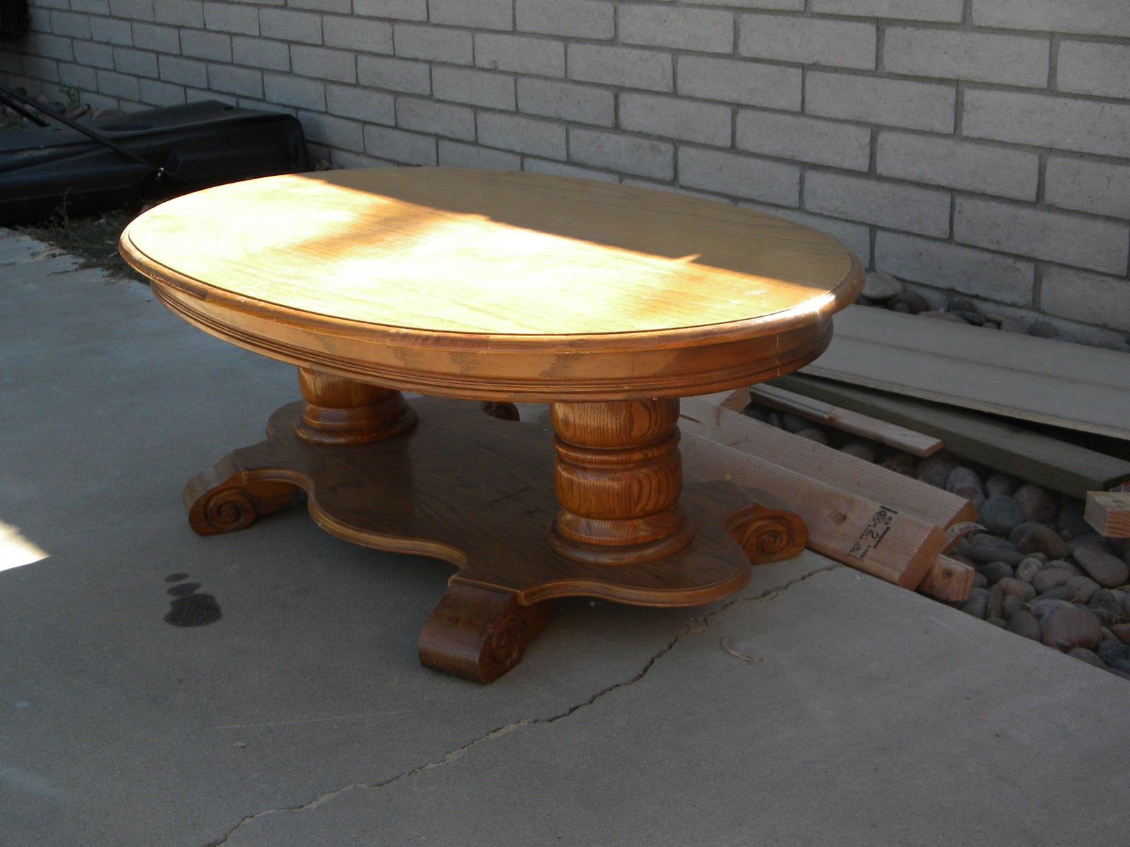 Go Ahead & Craft Coffee table redo