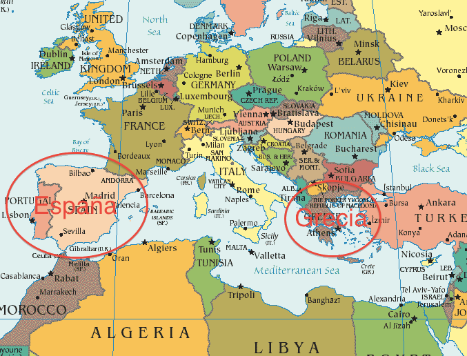 Donde Esta Grecia En El Mapa
