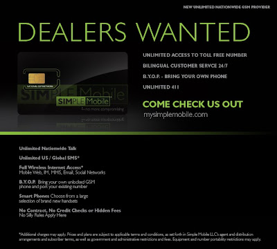 Simple Mobile Dealers Wanted