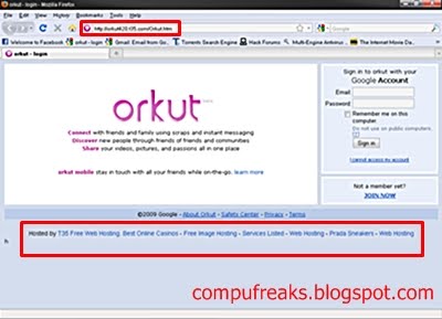 Hacking Orkut Account