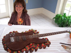 Guitar groom's cake