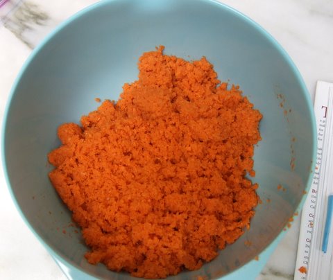 Coarsely Chopped Carrots