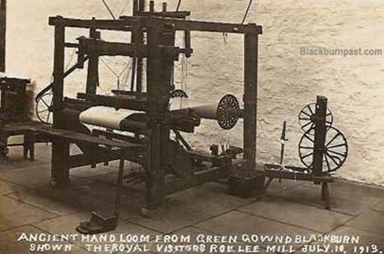 Blackburn Past Ancient Hand Loom C1800 Photo 1913