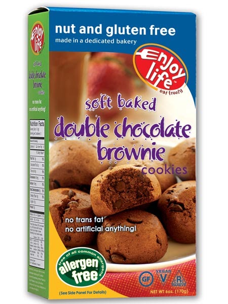 What I Eat Enjoy Life Soft Baked Double Chocolate Brownie Cookies