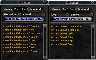 Professional Craft Option