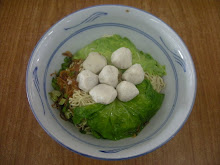 自制手工马鲛鱼丸面 - Homemade Fishball Noodle