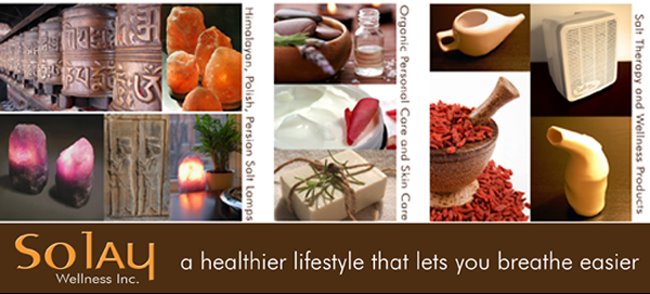 Natural Health and Wellness with Solay Wellness www.natural-salt-lamps.com