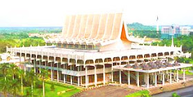 Bangunan Dewan Undangan Negeri Sarawak Baru Kuching Sarawak Borneo Malaysia Houses Of Parliament Kuching Sarawak