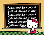 Hello Kitty chalkboard
