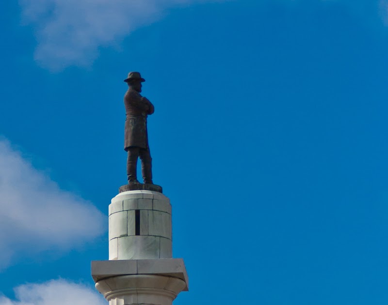 The Whodunit Photographer Monument to the Lost Cause