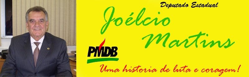 Deputado Joélcio Martins