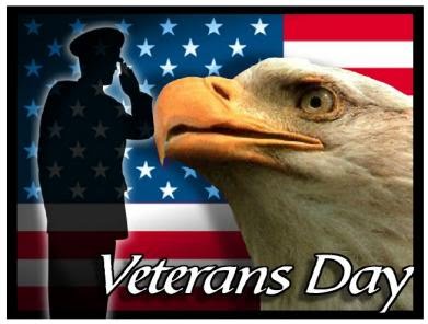 Veterans day thank you signs