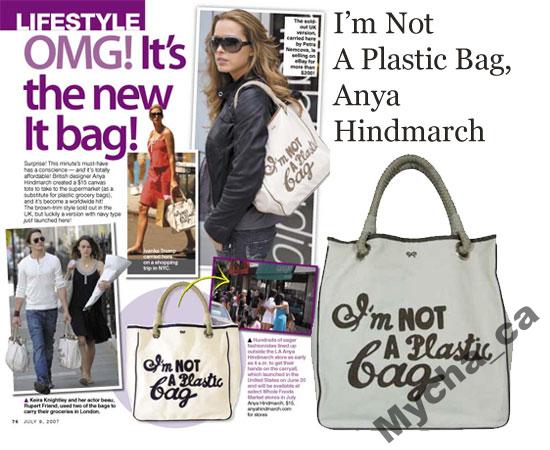 Im Not A Plastic Bag Backlash margaret may 2010 Im Not A Plastic Bag Backlash margaret may 2010