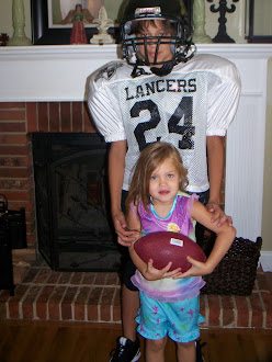 The Junior Lancer and his cheerleader..