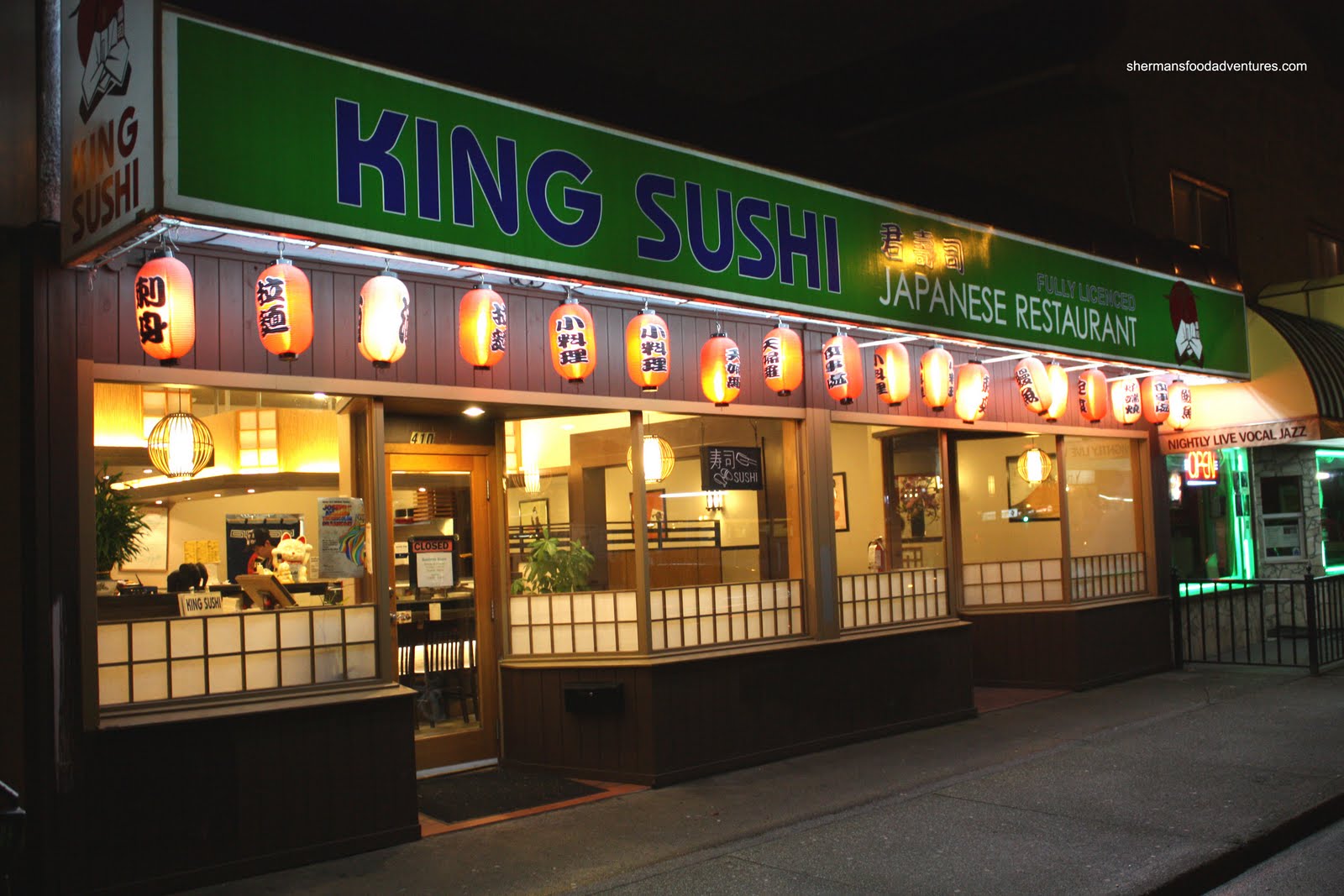 Sherman's Food Adventures King Sushi