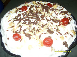 a torta que eu mesma fiz de farra..srsrrs