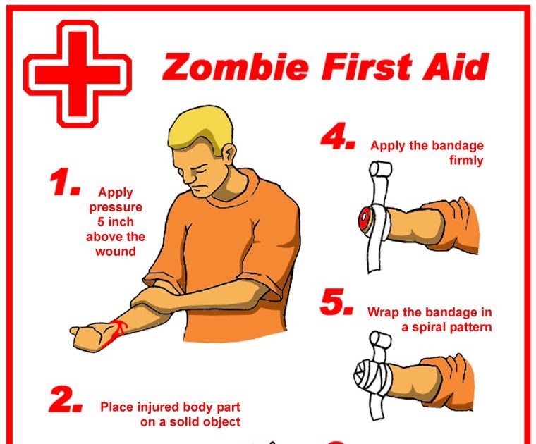 mydirtytoilet Zombie bite first aid