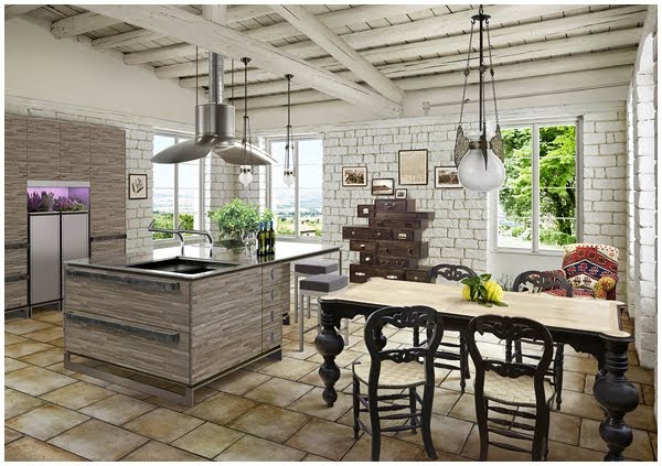 Diseño de Cocinas Japonesas por Toyo Kitchen - Simple But Luxurious Homes