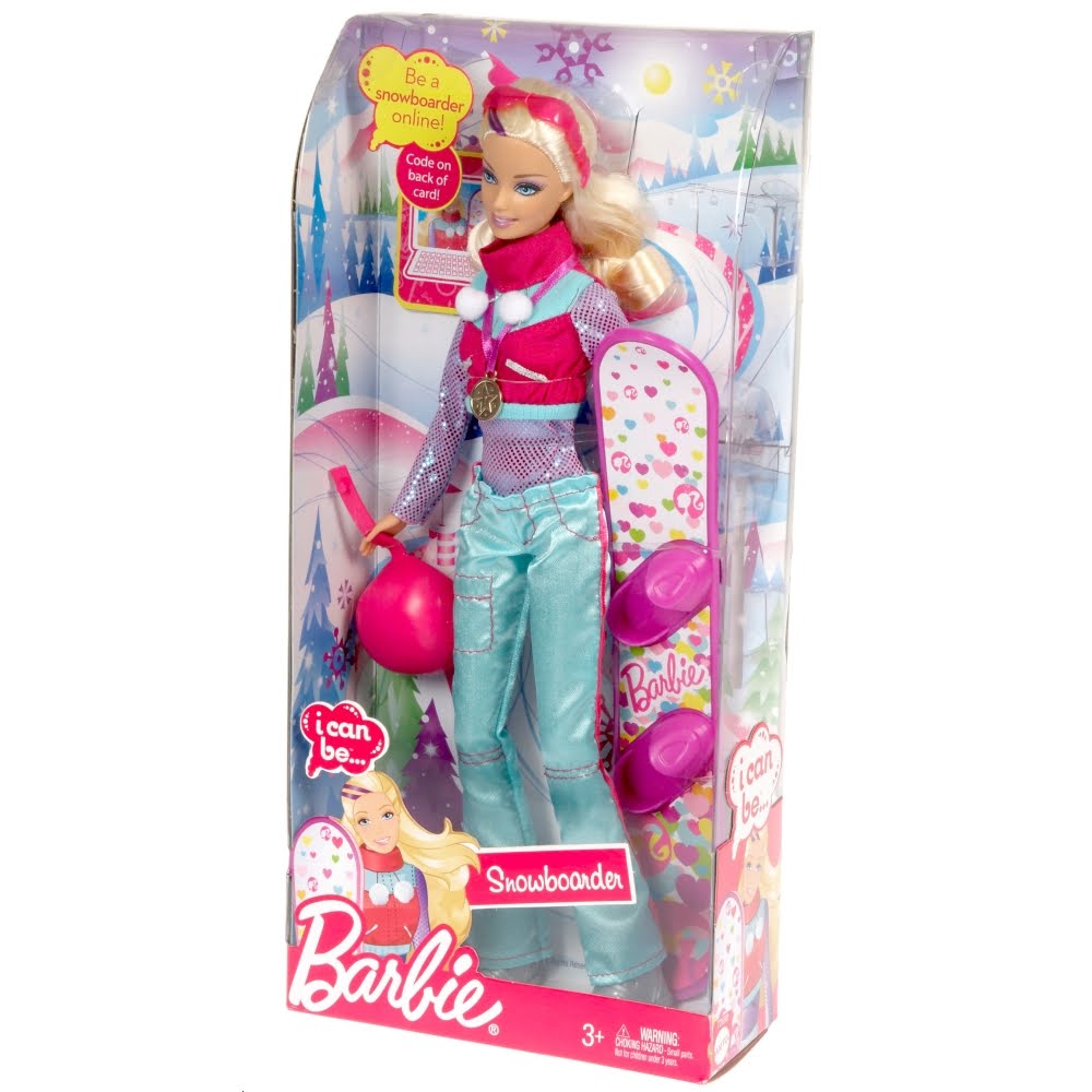 Barbie: Barbie Quiero ser Snowboarder