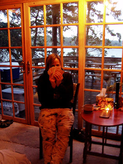 Scribbles 40th Birthday Trip Ben Ure Cabin