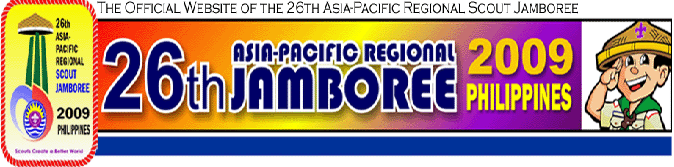 3) 26th Asia Pacific Regional Scout Jamboree, 2009