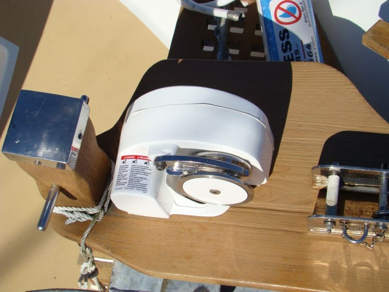 The Trawler Beach House Installing An Electric Anchor Windlass