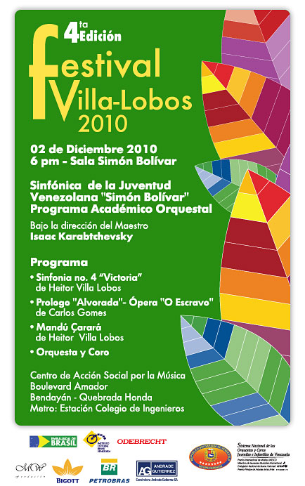 Festival Villa-Lobos poster