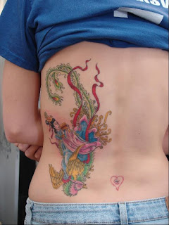 tatuagem de gueixa oriental