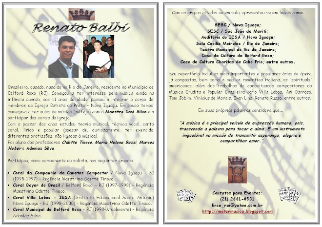 Divulgação do Trabalho