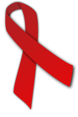 Símbolo internacional que representa la lucha contra el sida.