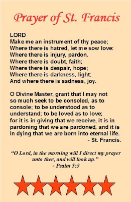 prayer of st francis prayer of st francis