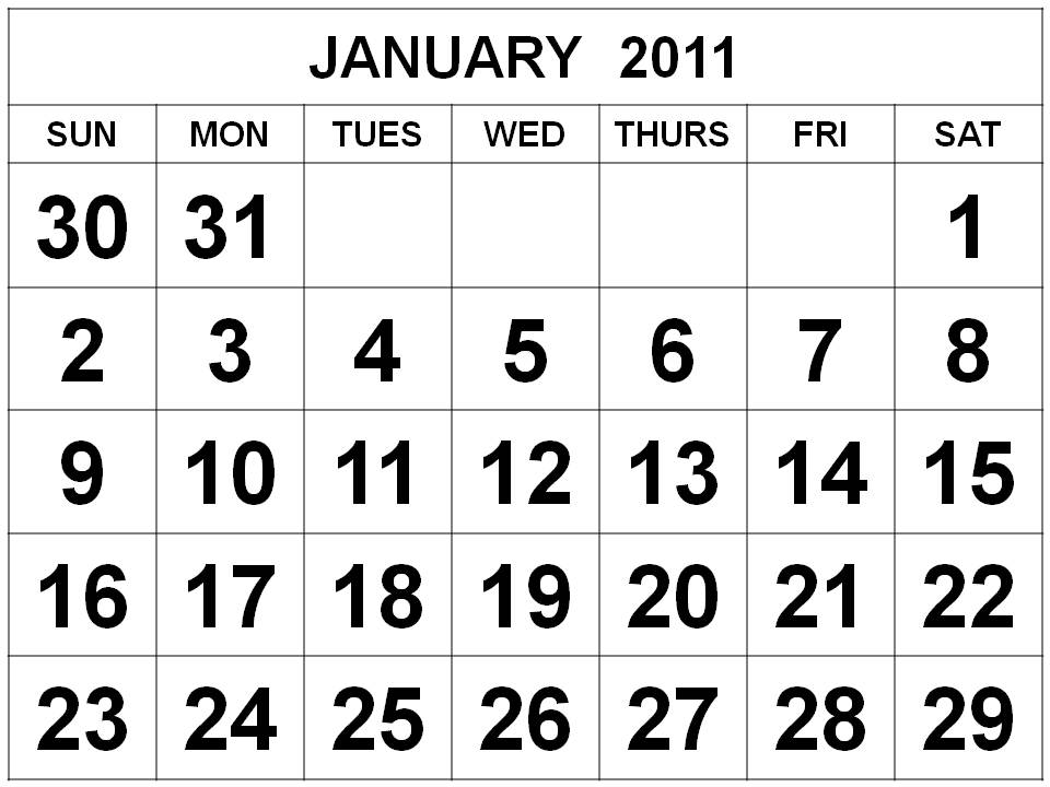 Download 12 Monthly Calendar 2011 Templates for DIY from January Download 12 Monthly Calendar 2011 Templates for DIY from January