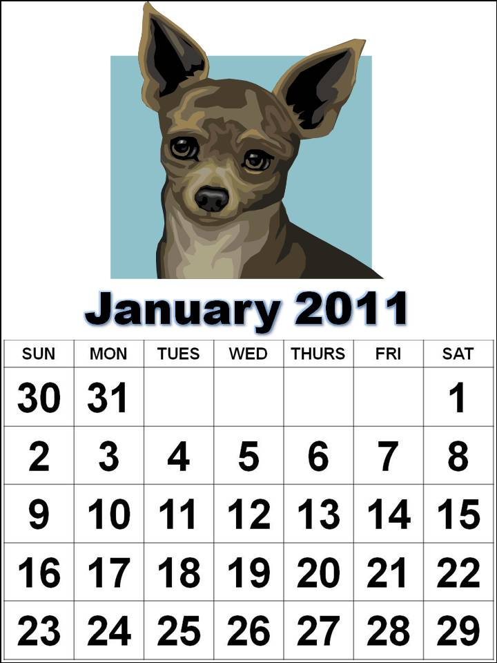 january to december 2011 calendar. January 2011 to December