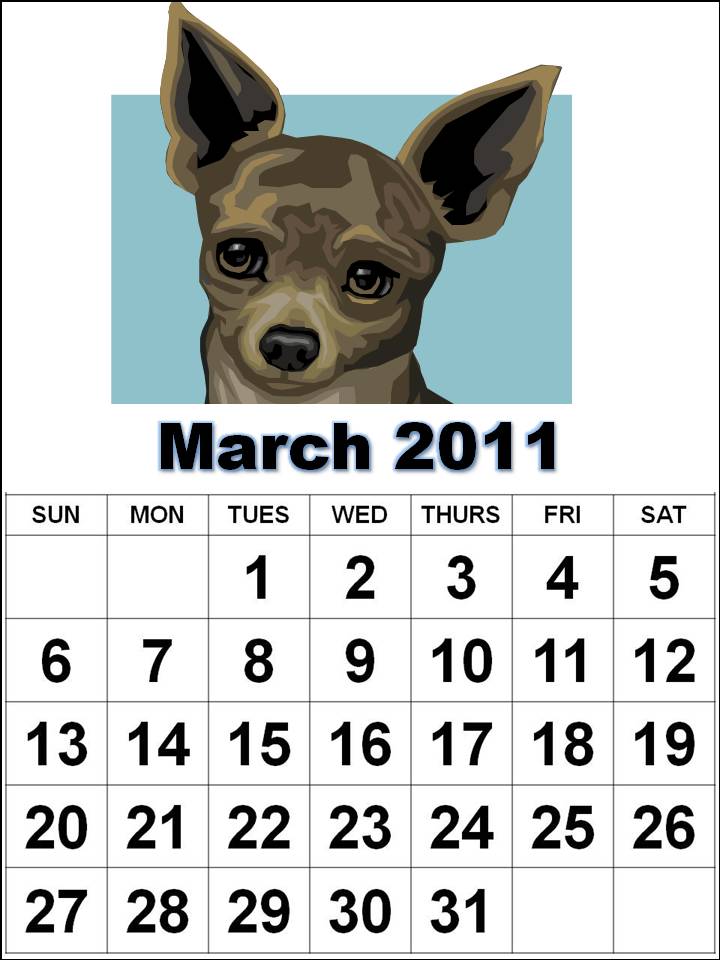 2011 calendar template march. 2011 CALENDAR TEMPLATE MARCH