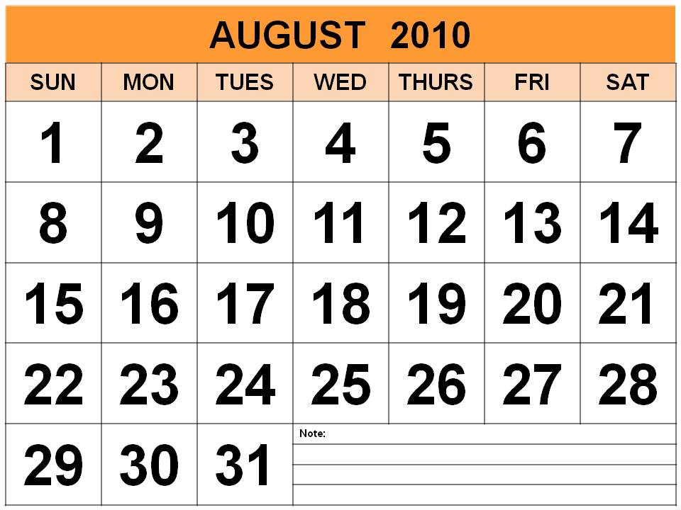 printable calendars 2010. PRINTABLE WEEKLY CALENDAR 2010