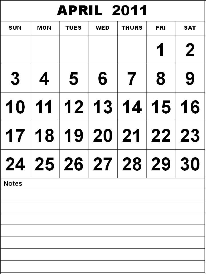April+month+2011+calendar