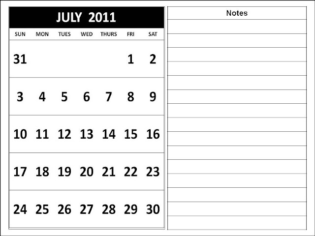 calendars printable 2011. Free Homemade Calendar 2011