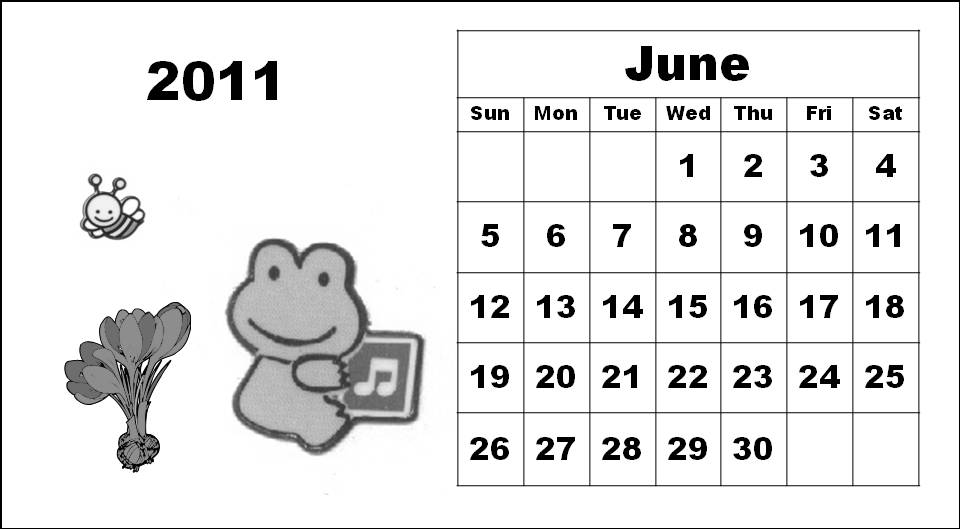 2011 Calendar June. Irish Farmer Calendar 2011