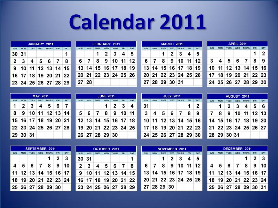 Printable fiscal year 2011 calendar - Welbodi Partnership - Supporting