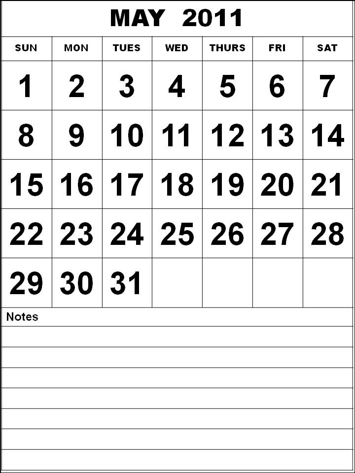 2011 Calendar Printable Images