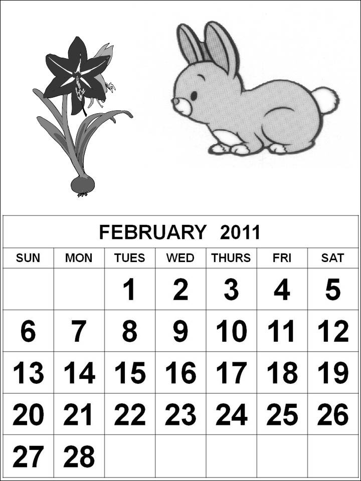 printable calendars for 2011. Calendar printable blank wall