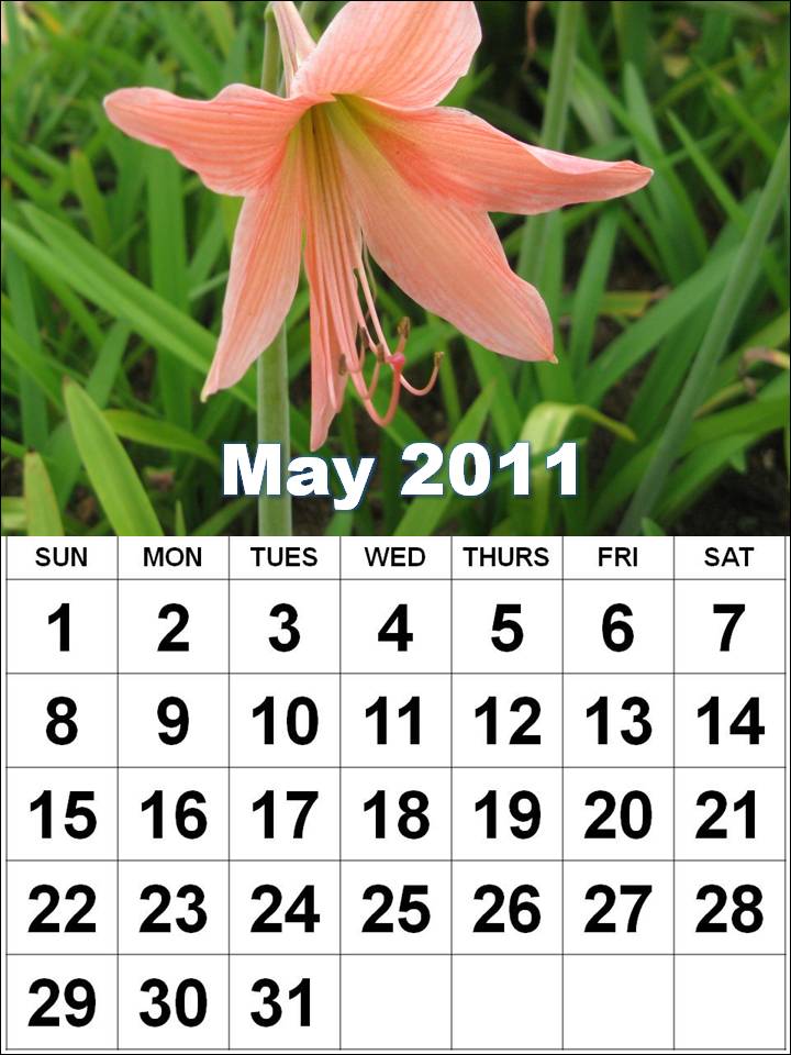 May+month+2011+calendar