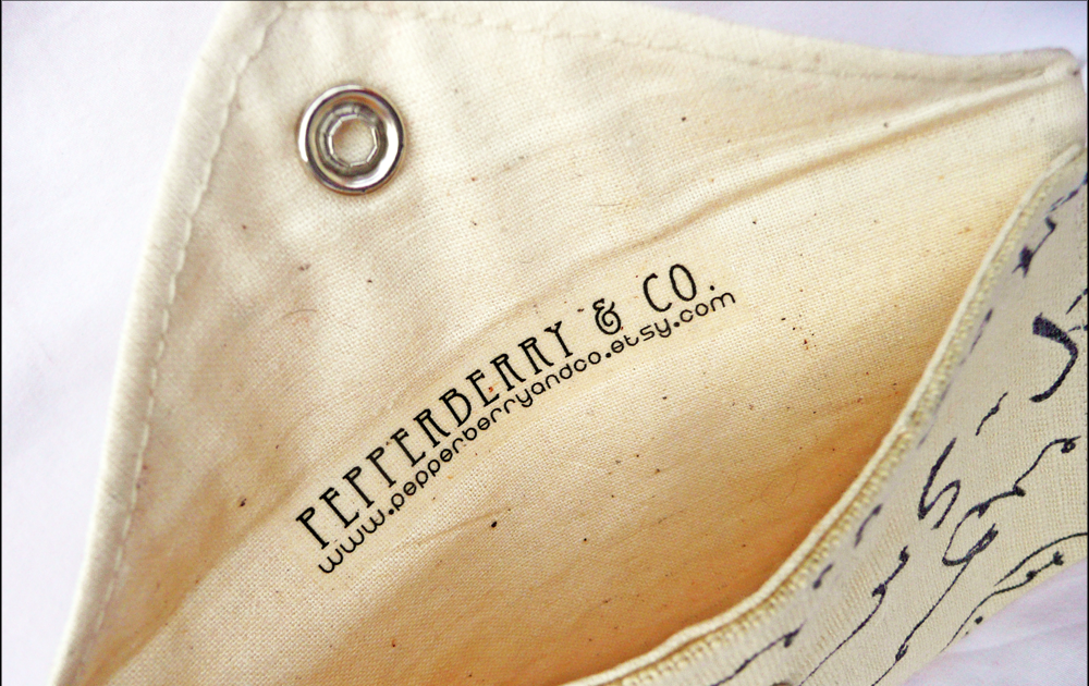 Pepperberry & Co. 6 Step IronOn Labels for Your Crafty Products!