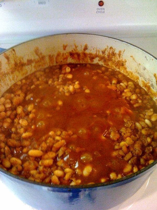Family, Stamping and FOOD! RECIPE Homemade Mexican Chili Beans