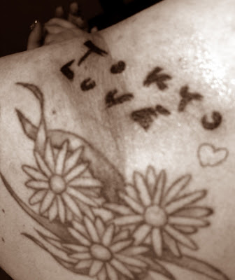 Lady Gaga's tattoo. Her lack of a boyfriend made Lady Gaga ink her fans'